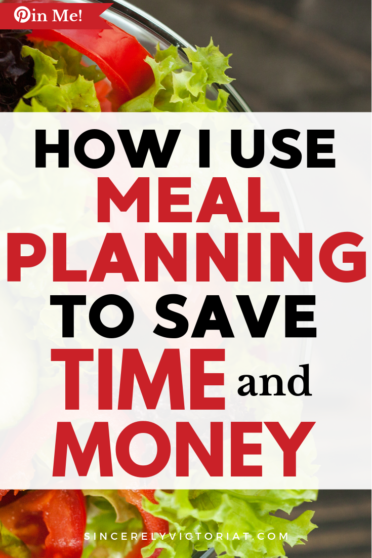 meal plan on a budget to save time and money